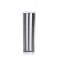Hot Sale Designed Stainless Steel Tumbler, Personalized 20oz Vacuum Insulated Tumbler with Lid and Straw (sliver)